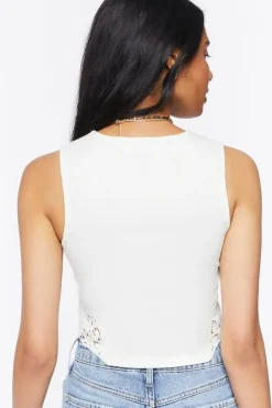 Ribbed Crochet Tank Top