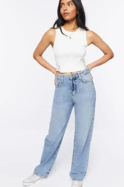 Ribbed Crochet Tank Top