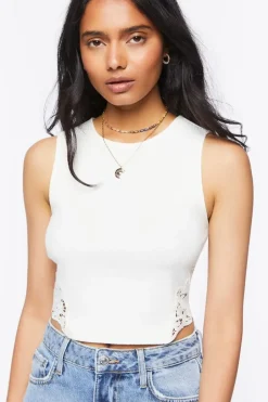 Ribbed Crochet Tank Top