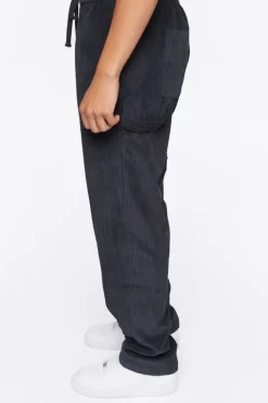 Ribbed Drawstring Pants