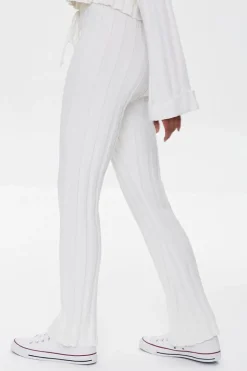 Ribbed Flare Pants