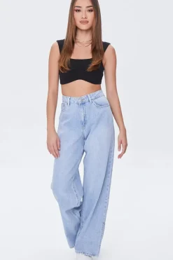 Ribbed Knit Crop Top