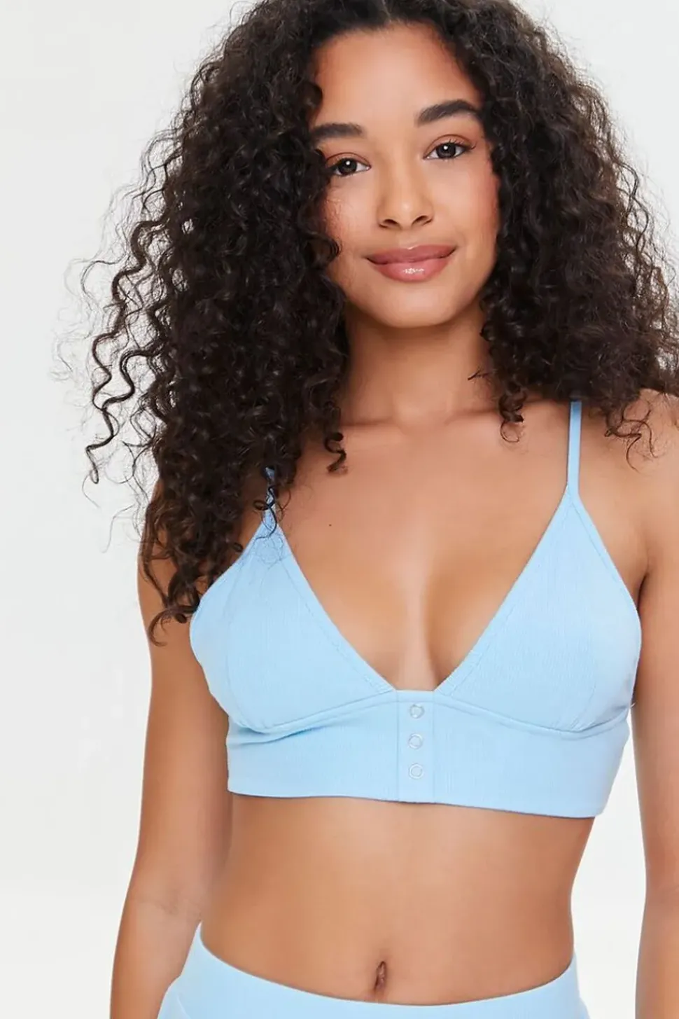 Ribbed Knit Lounge Cropped Cami