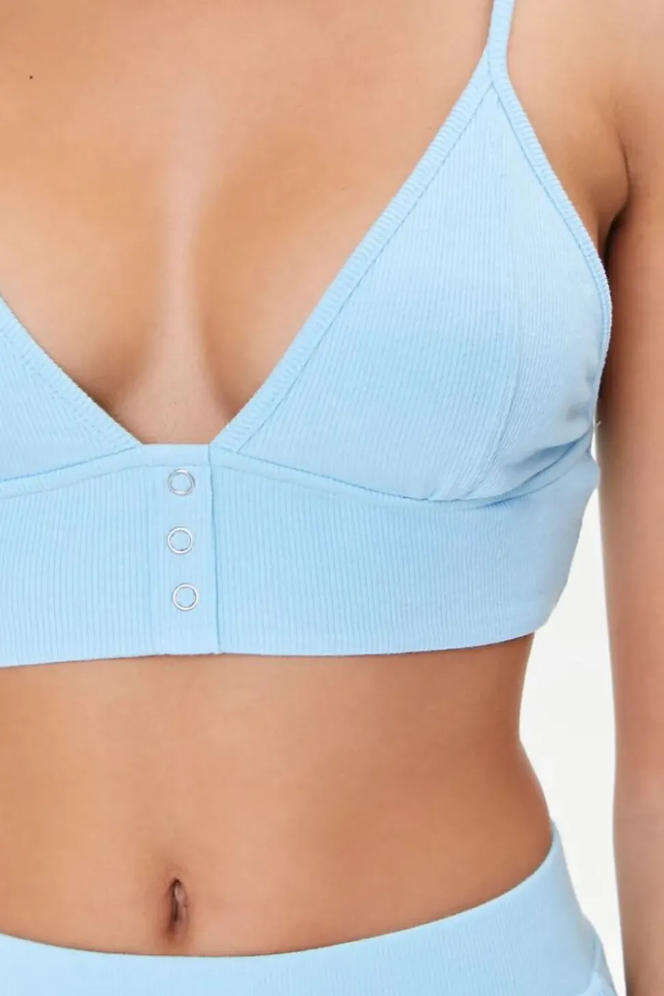 Ribbed Knit Lounge Cropped Cami