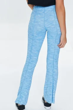 Ribbed Knit Space-Dye Pants