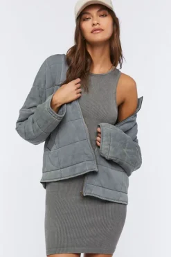 Ribbed Mini Tank Dress