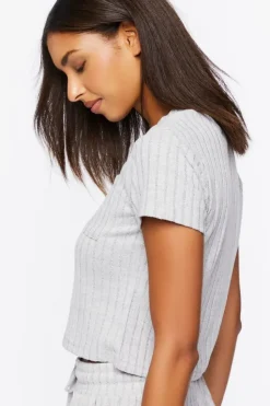 Ribbed Pocket Lounge Tee