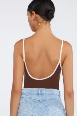 Ribbed Ringer Bodysuit