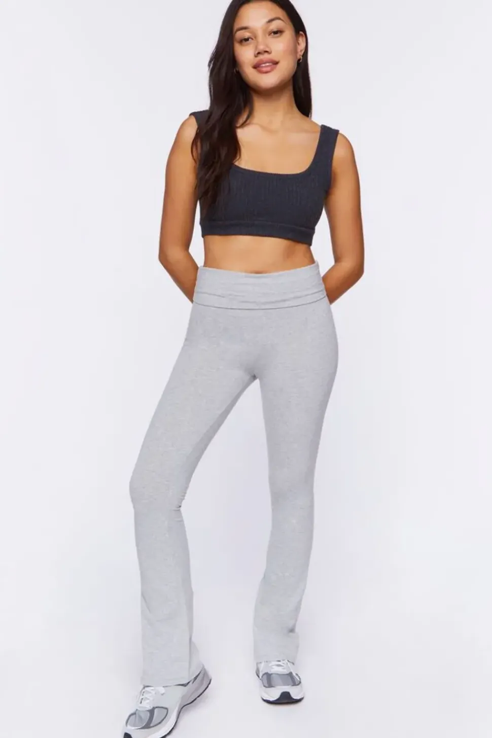 Ribbed Scoop Neck Bralette