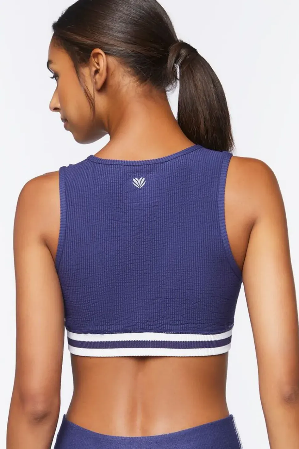 Ribbed Seamless Sports Bra