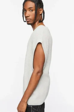 Ribbed Sweater Vest