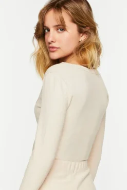 Ribbed Thumbhole Bodysuit