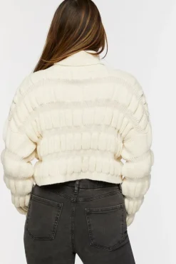 Ribbed Turtleneck Sweater