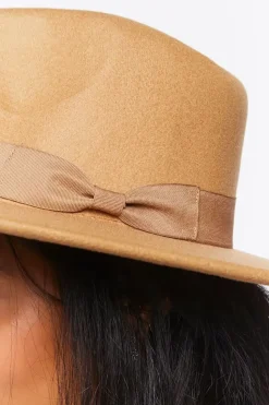 Ribbon-Trim Fedora