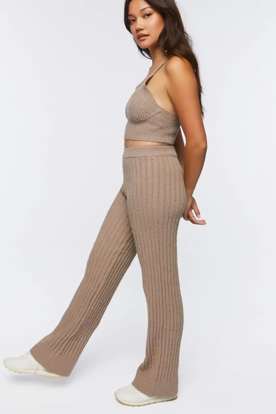 Rib-Knit Cami & Pants Set