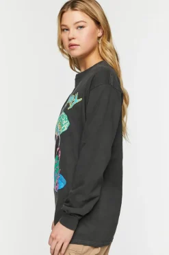 Rick And Morty Graphic Long-Sleeve Tee