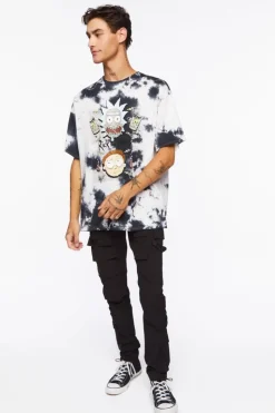 Rick & Morty Tie-Dye Graphic Tee
