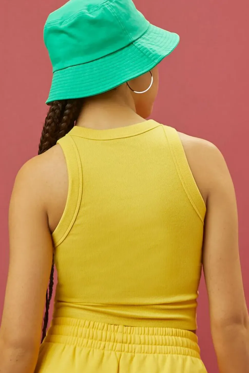 Ron Bass Cropped Tank Top
