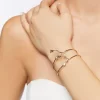Rose Cuff Bracelet