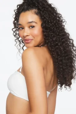 Ruched Bandeau Bikini Top
