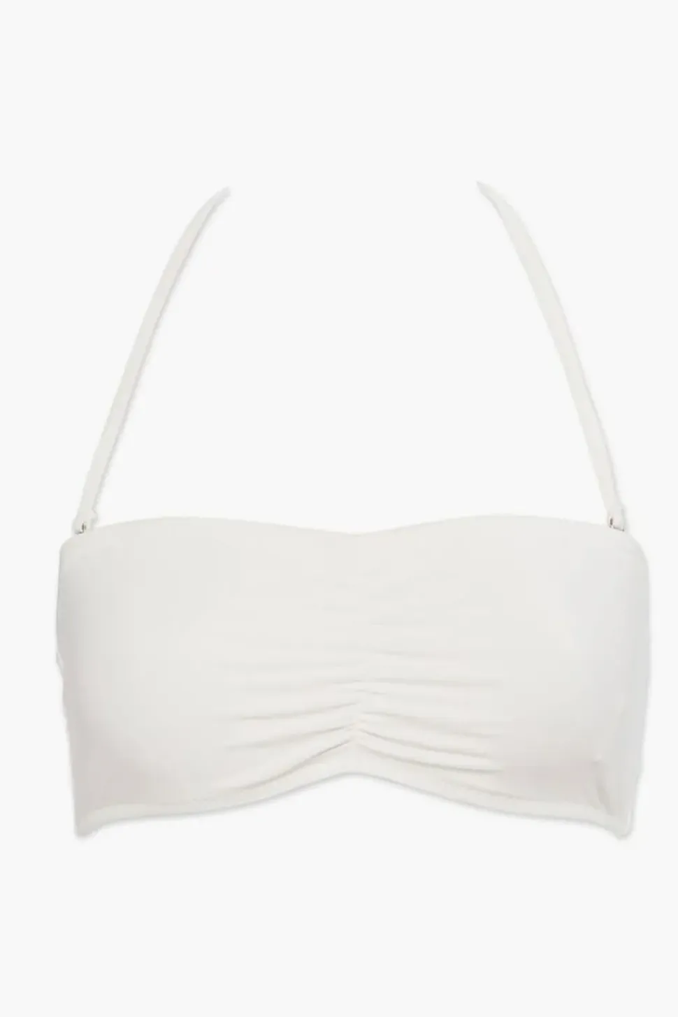 Ruched Bandeau Bikini Top