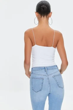 Ruched Cami Bodysuit