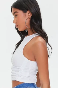 Ruched Crop Top