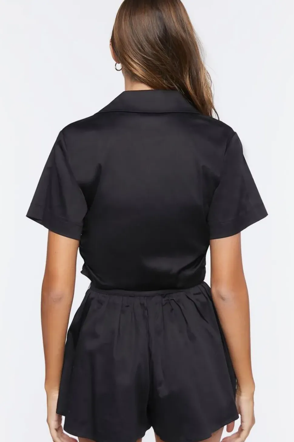 Ruched Crop Top