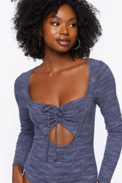 Ruched Cutout Bodysuit
