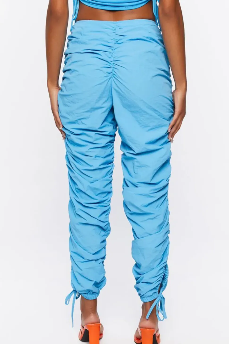 Ruched Drawstring Joggers