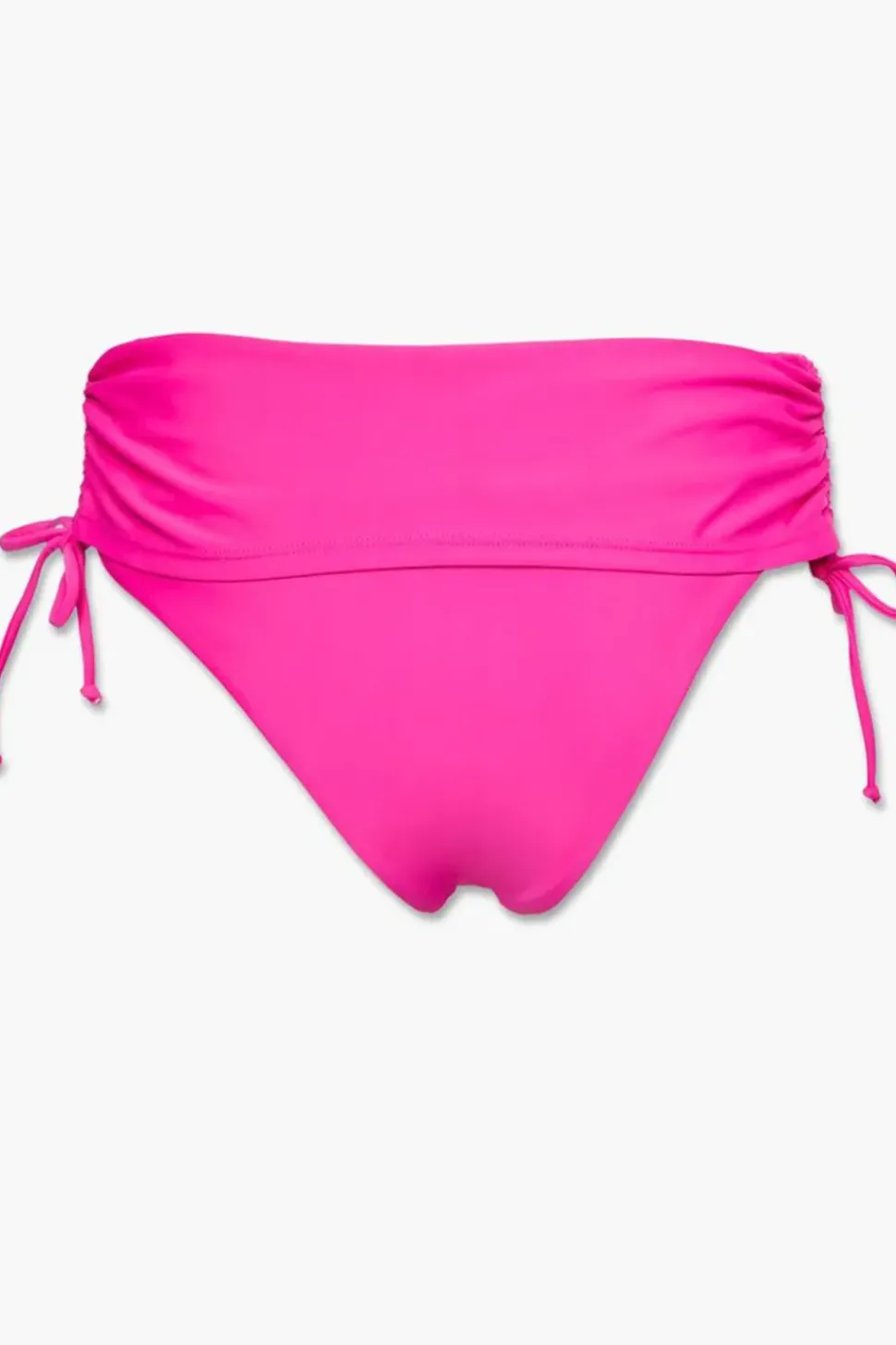 Ruched Foldover Bikini Bottoms