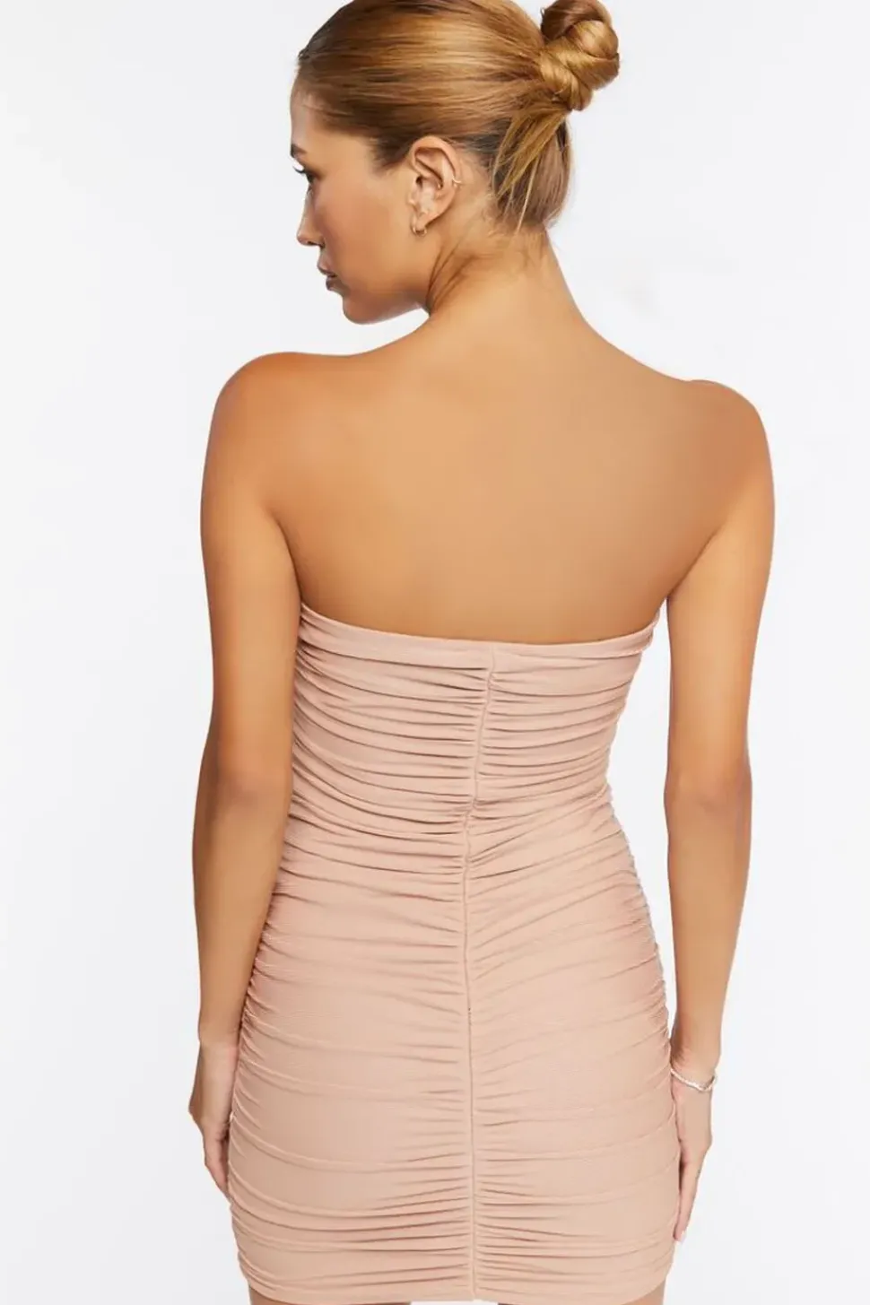 Ruched Mini Tube Dress