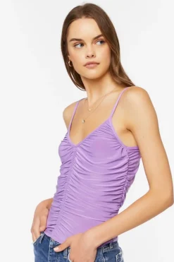 Ruched V-Neck Cami