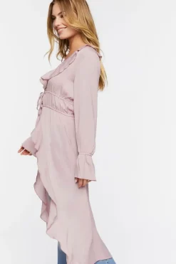 Ruffled Duster Kimono