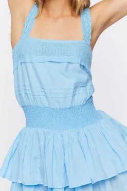 Ruffled Tiered Mini Dress