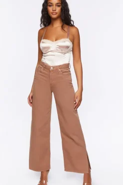 Satin Bustier Bodysuit
