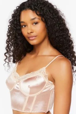 Satin Corset Bralette