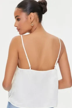 Satin Cowl Cami