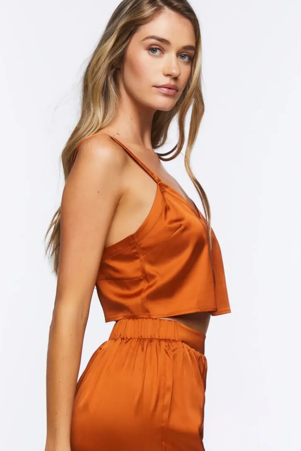 Satin Cutout Lounge Cami