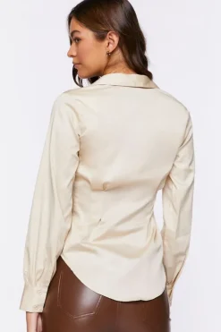 Satin Darted Shirt
