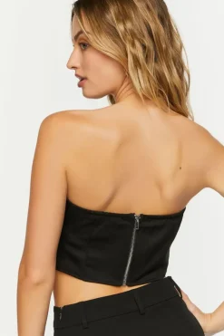 Satin Handkerchief Tube Top
