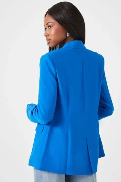Satin Notched Blazer