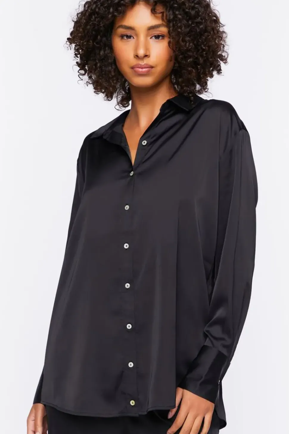 Satin Pajama Shirt