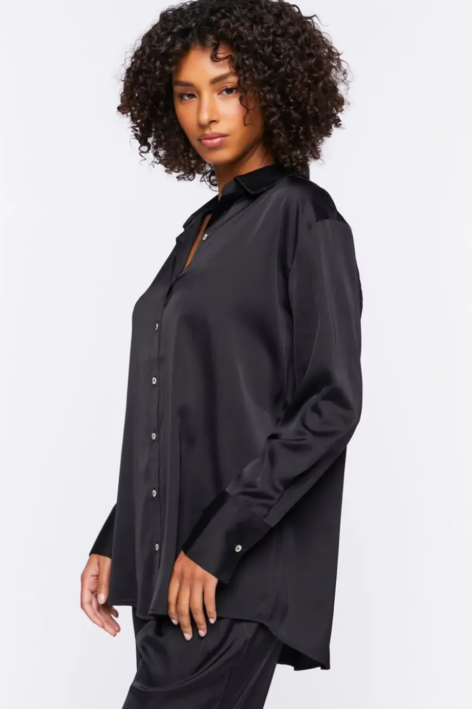 Satin Pajama Shirt