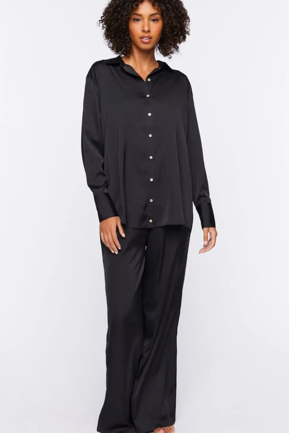 Satin Pajama Shirt