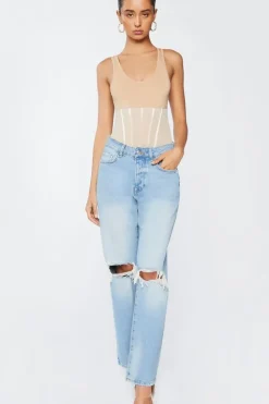 Scoop Colorblock Bodysuit
