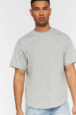 Scoop-Hem Crew Tee