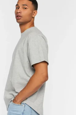 Scoop-Hem Crew Tee