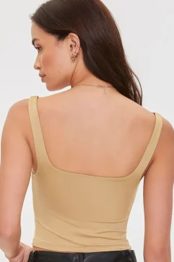 Seamed Crop Top