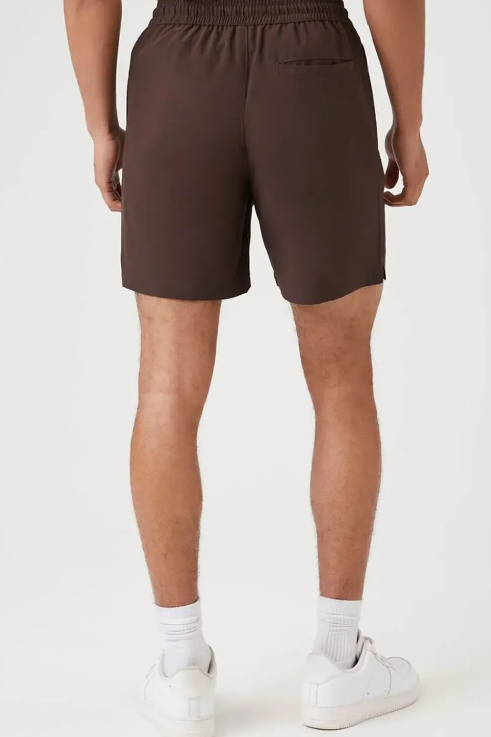 Seamed Drawstring Shorts